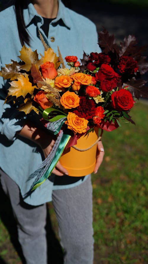 有关一束鲜花, 充满活力, 垂直拍摄的免费素材图片