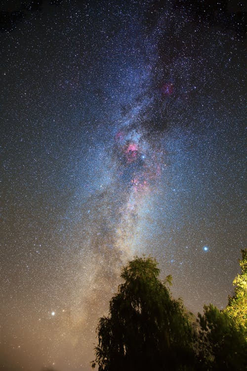 有关galaxy, 垂直拍摄, 天文学的免费素材图片