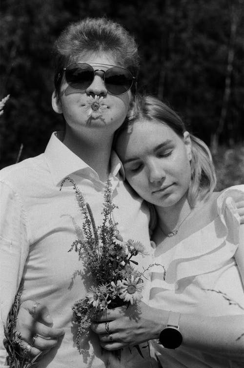 有关一起, 人脸, 墨镜的免费素材图片