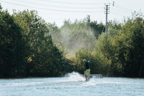 有关wakeboarder, 人, 健康的生活型态的免费素材图片