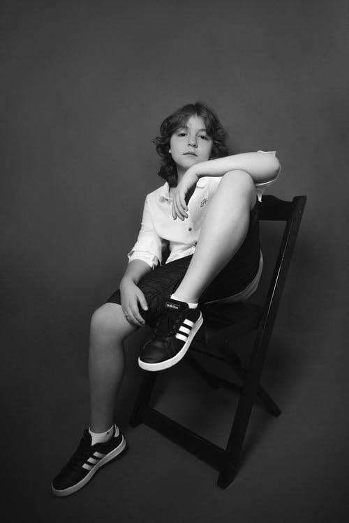 有关人, 儿童, 单色的免费素材图片