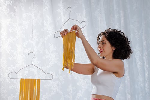 有关乾燥, 低角度视图, 意大利美食的免费素材图片