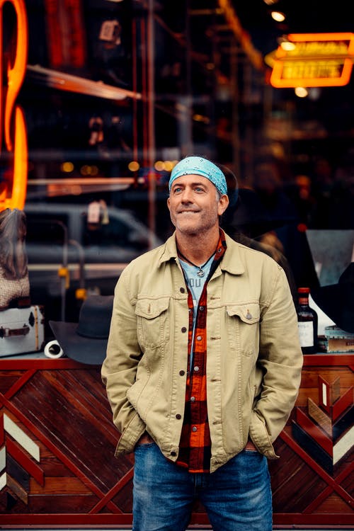 有关人, 印花大手帕, 反射的免费素材图片