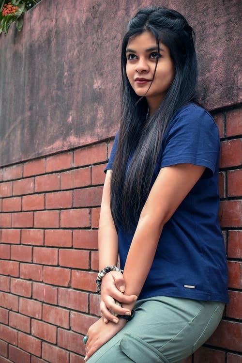 有关倚, 垂直拍摄, 女人的免费素材图片