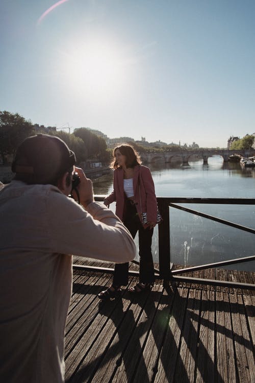 有关一对, 人, 垂直拍摄的免费素材图片