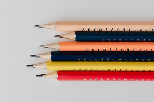 有关彩色铅笔, 文具, 特写的免费素材图片