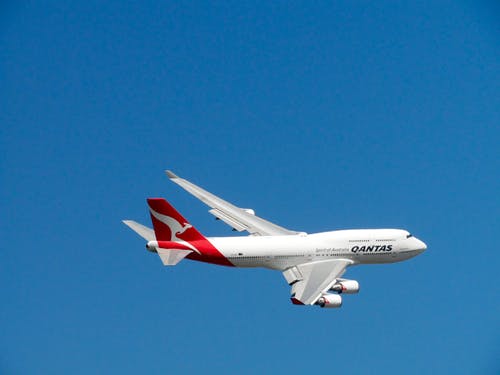 澳洲航空航空飞机 · 免费素材图片