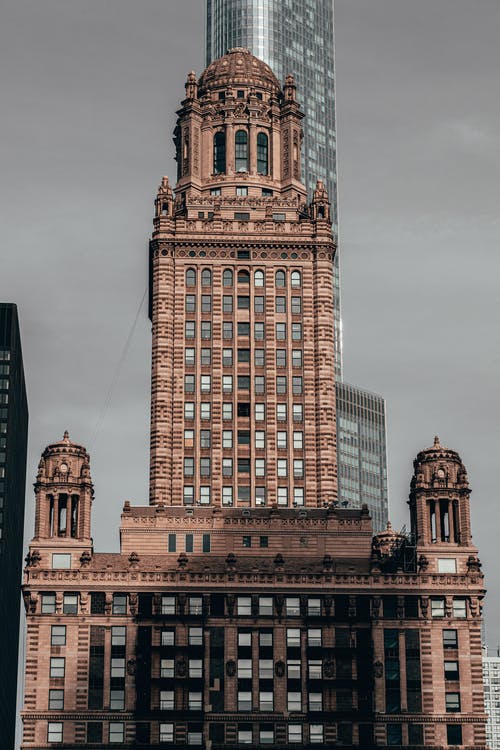 芝加哥的历史建筑 · 免费素材图片