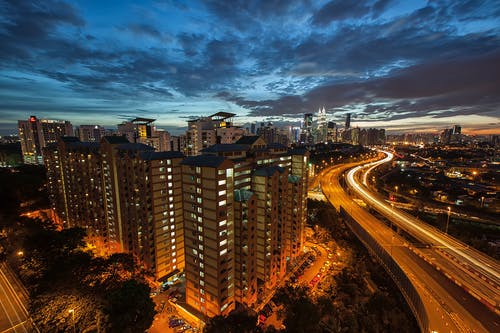高层建筑的城市景观照片 · 免费素材图片