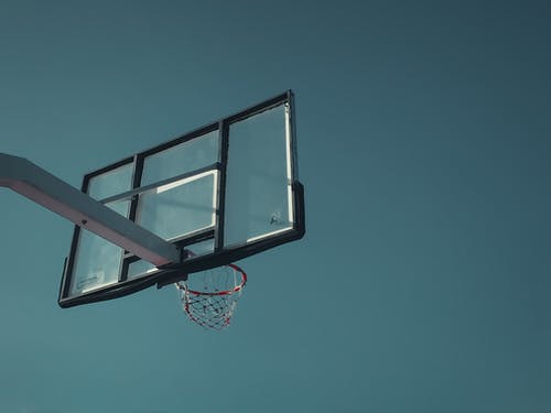 透明玻璃篮球筐 · 免费素材图片