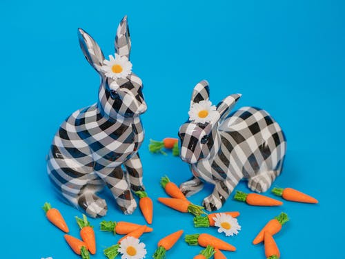 有关兔子, 兔子耳朵, 复活节装饰品的免费素材图片