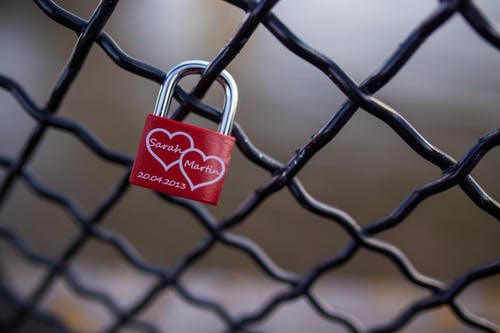有关围栏, 爱的挂锁, 挂锁的免费素材图片