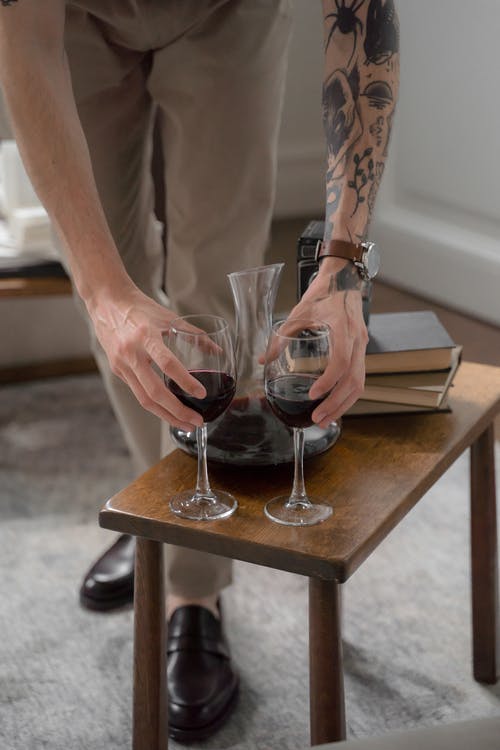 有关人, 刺青, 喝的免费素材图片