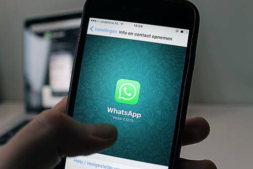 Whatsapp应用程序截图 · 免费素材图片