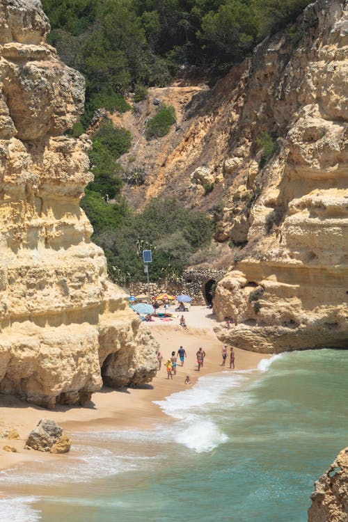 有关休闲, 地质构造, 垂直拍摄的免费素材图片
