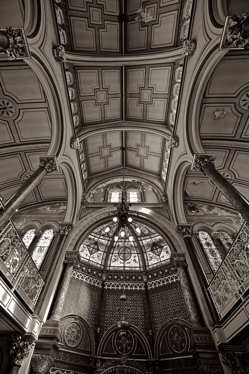 室内大教堂的建筑摄影 · 免费素材图片