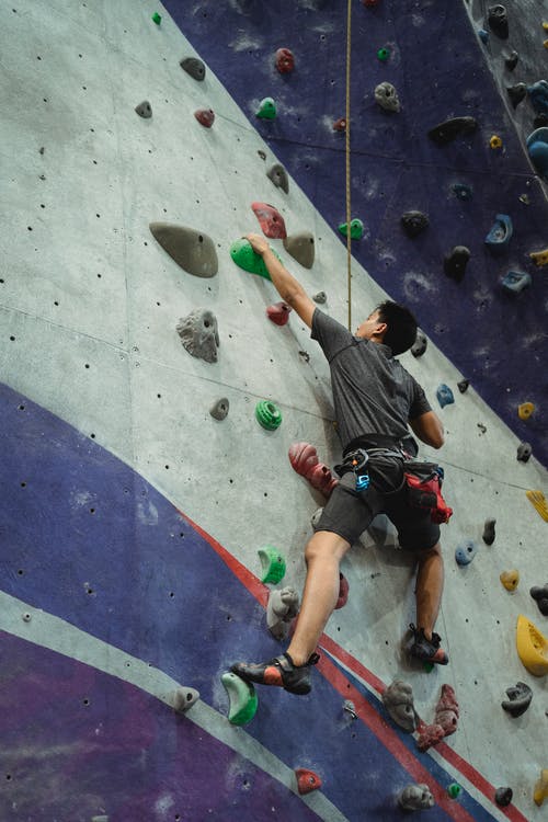 在现代健身房的肌肉登山训练 · 免费素材图片