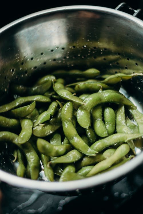 漏勺绿豆 · 免费素材图片