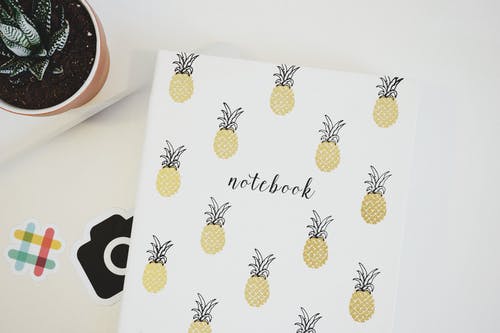 白菠萝打印打印机纸 · 免费素材图片
