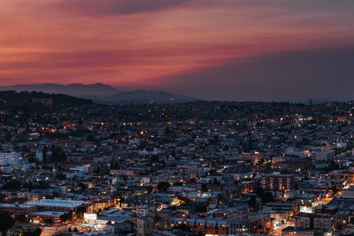 有关住宅, 光, 剪影的免费素材图片