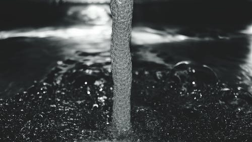 浮木在海边附近的灰度照片 · 免费素材图片