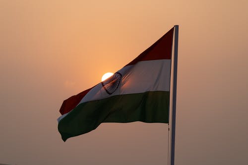 印度国旗 · 免费素材图片
