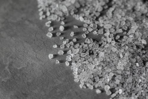 水晶盐微距摄影 · 免费素材图片