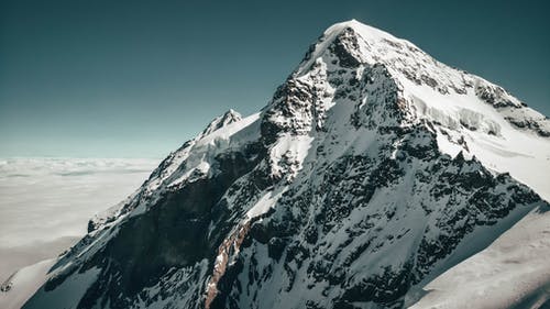 阿尔卑斯山的航拍 · 免费素材图片
