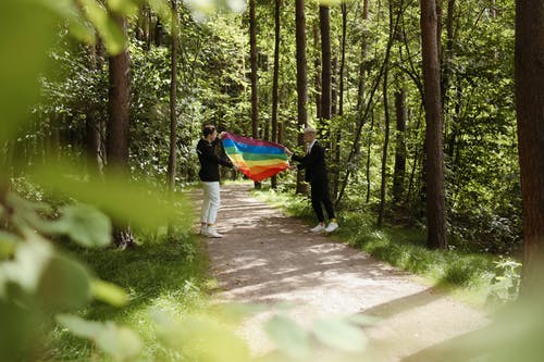 有关休闲装, 同志文化, 同性恋婚礼的免费素材图片