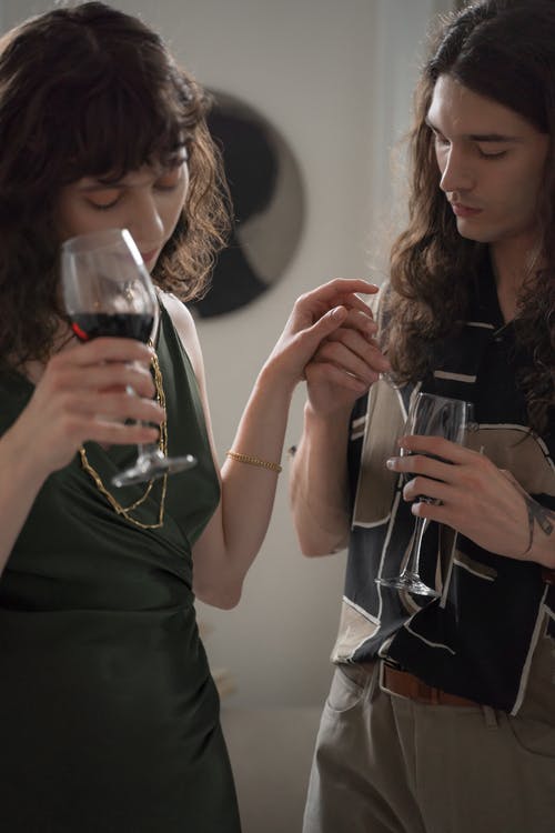 有关一對, 人, 喝的免费素材图片