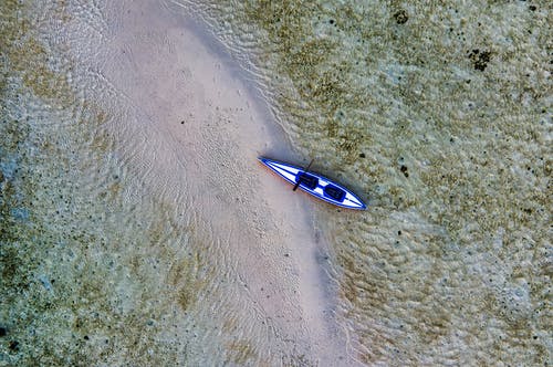 海滨蓝色桨板 · 免费素材图片