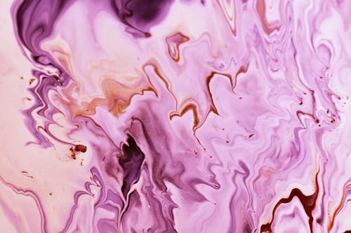 紫色抽象绘画 · 免费素材图片