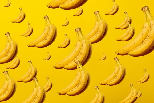 黄香蕉水果 · 免费素材图片