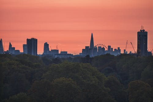 有关city_skyline, 剪影, 城市的免费素材图片