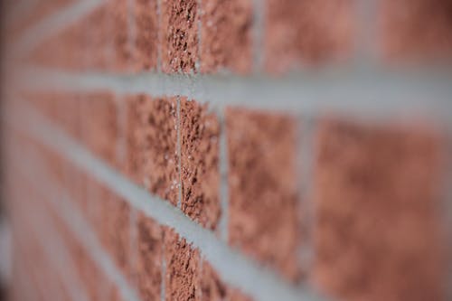 棕色砖墙关闭 · 免费素材图片