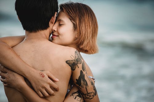 有关一对, 刺青的, 夏天的免费素材图片