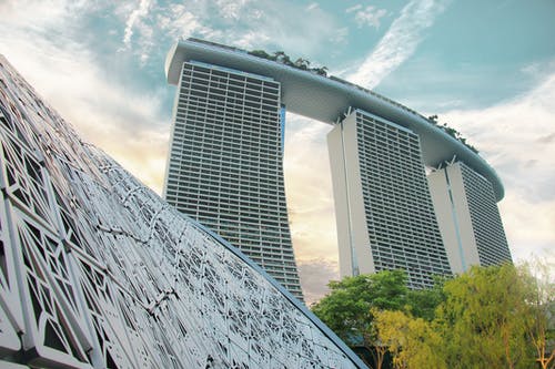 新加坡滨海湾金沙酒店 · 免费素材图片