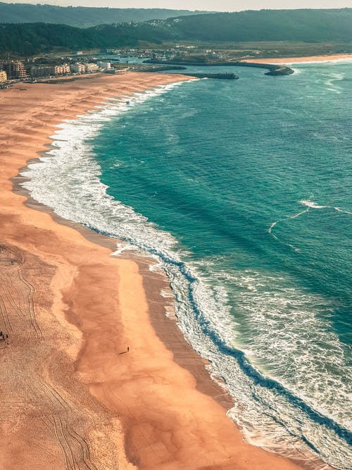 沿海鸟瞰图 · 免费素材图片