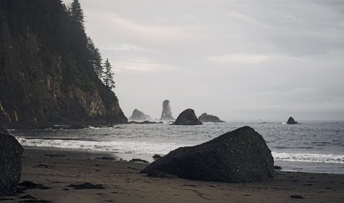 有关天性, 太平洋, 岩石形成的免费素材图片