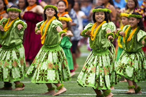 有关夏威夷, 女性, 快乐的免费素材图片