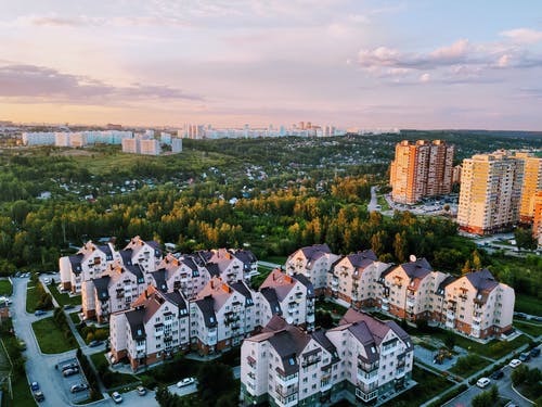 有关住宅大楼, 城镇, 居住区的免费素材图片