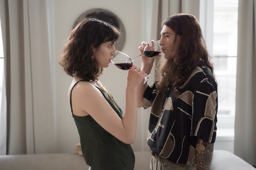 有关一對, 人, 喝的免费素材图片