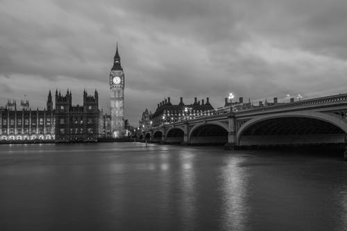 有关伦敦, 伦敦大笨钟, 反射的免费素材图片