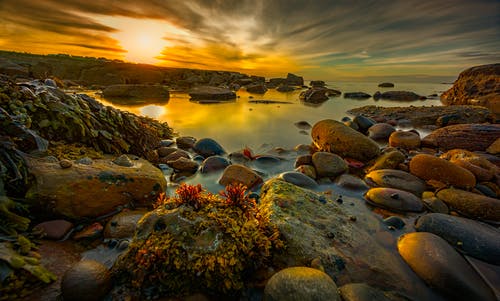 有关壮观, 天性, 岩石海岸的免费素材图片