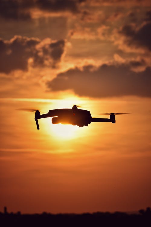黎明期间的无人机照片 · 免费素材图片
