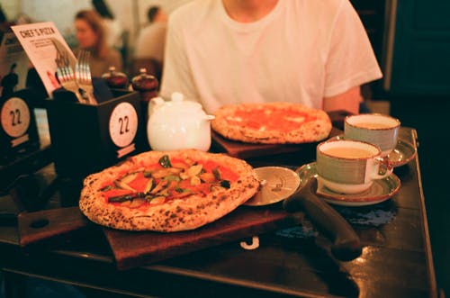 蔬菜比萨 · 免费素材图片