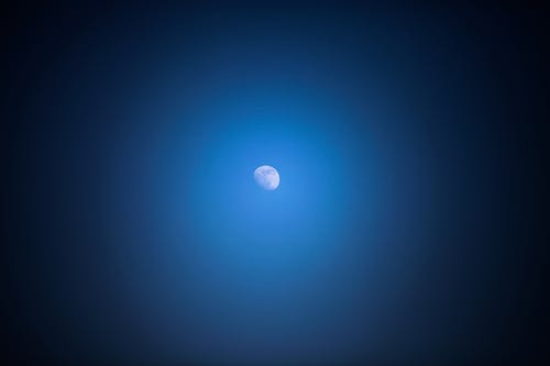 有关半月, 天空, 晚上的免费素材图片