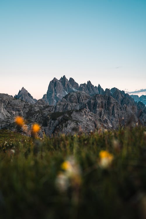 有关tre cime di lavaredo, 前景, 垂直拍摄的免费素材图片