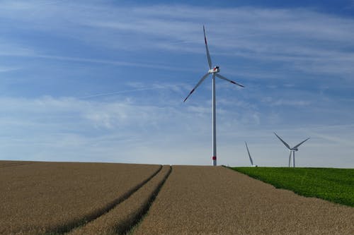 白色风车 · 免费素材图片