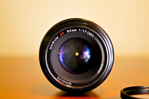 黑色圆形相机镜头 · 免费素材图片